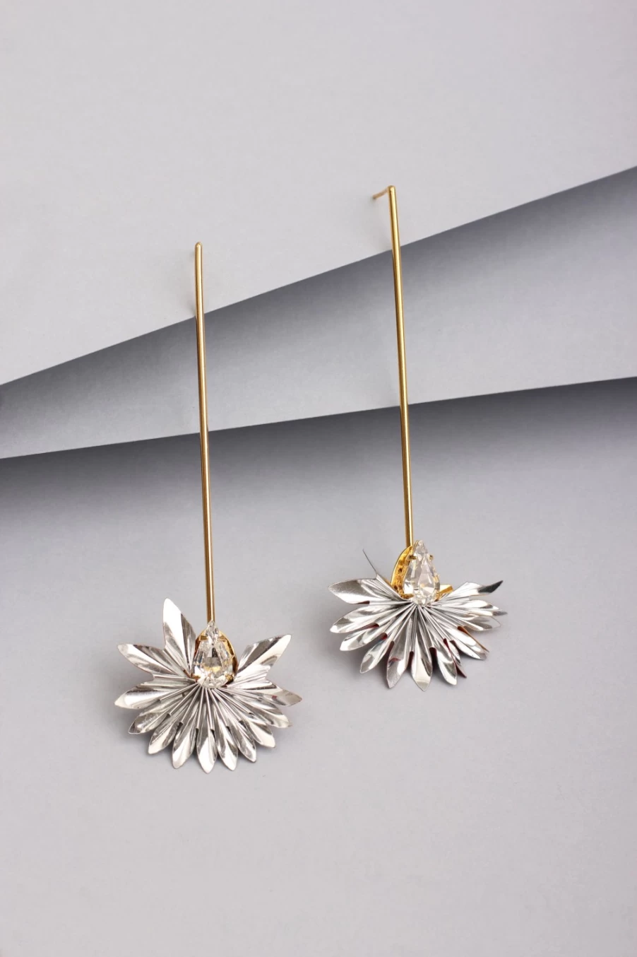 Vanina Women's Fleurs De Sel Earrings - Handcrafted Salt Crystal Jewelry